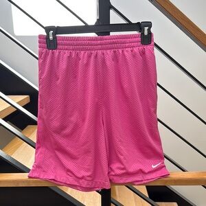NWOT Nike Fuchsia Mesh Shorts